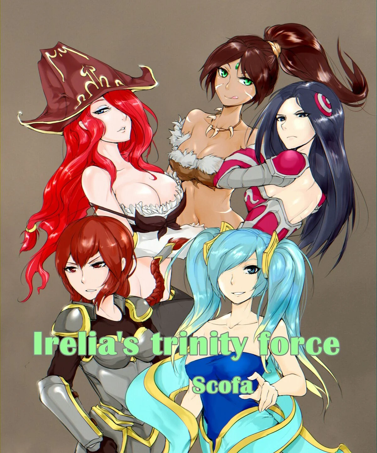 [CN - DOUJIN] Scofa ~ Irelia's Trinity Force Hentai