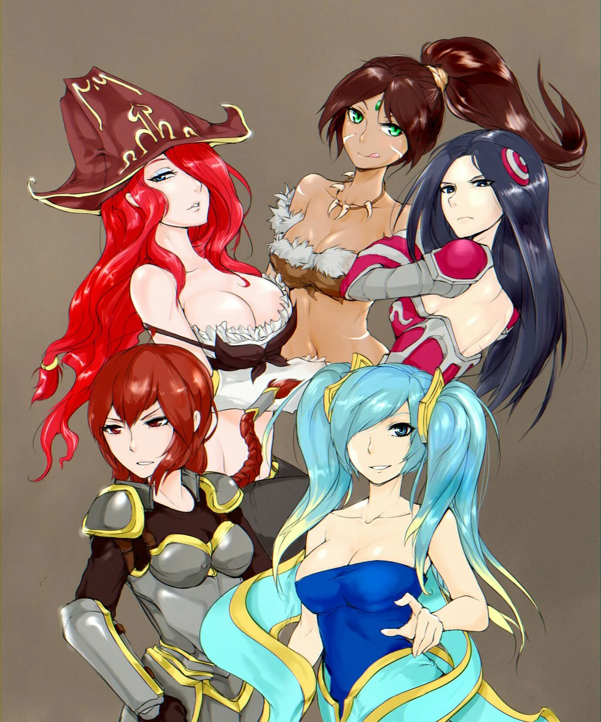 [CN - DOUJIN] Scofa ~ Irelia's Trinity Force Hentai