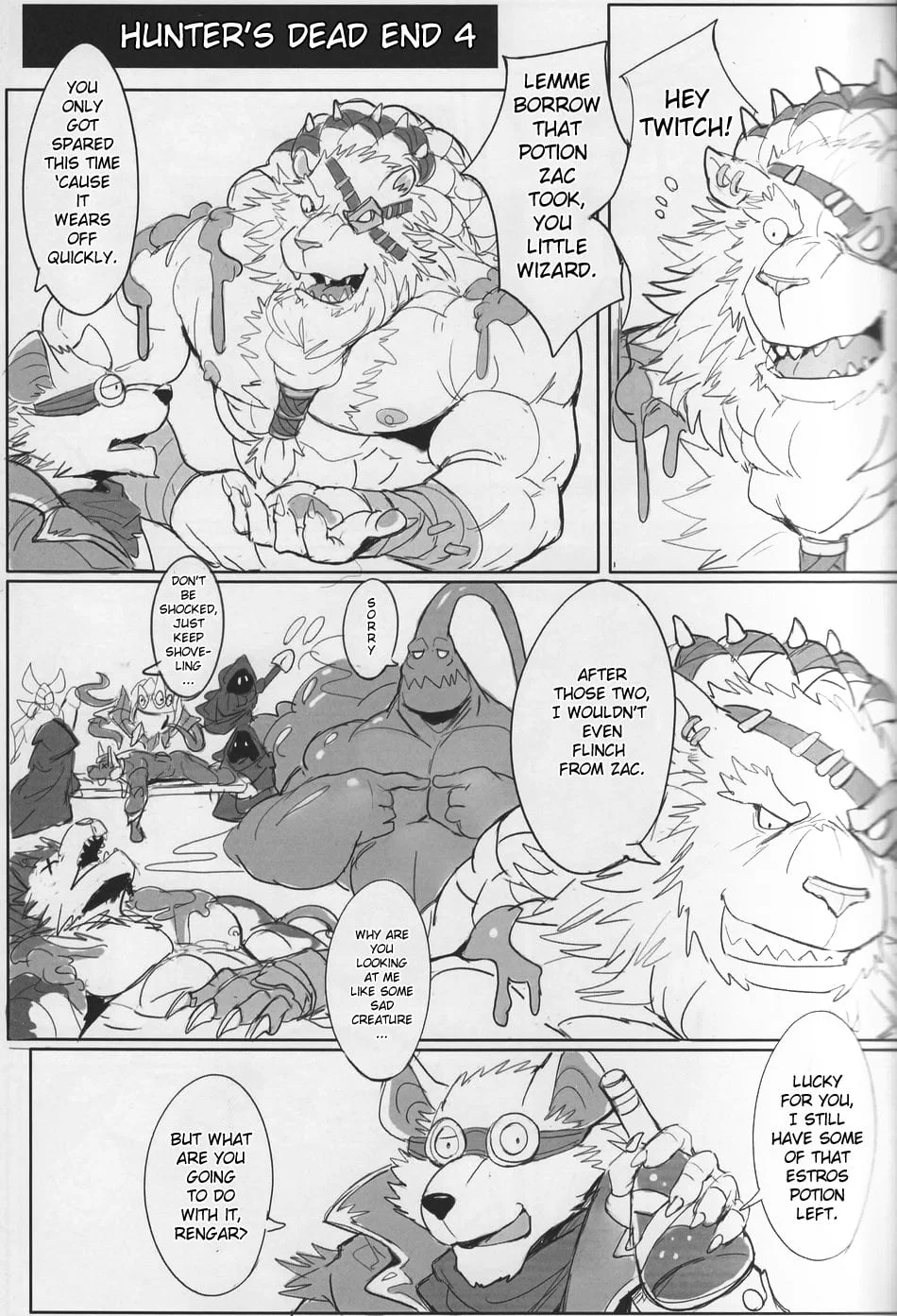 [ENG - DOUJIN] Raymond158 ~ The Hunter's Deadend 4 Hentai