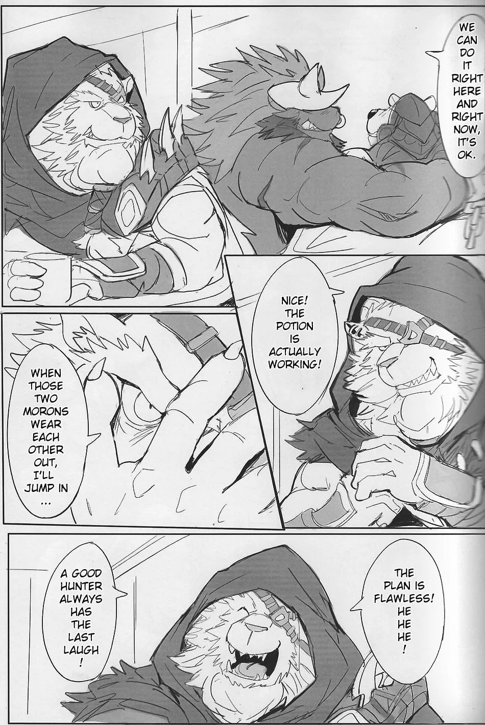 [ENG - DOUJIN] Raymond158 ~ The Hunter's Deadend 4 Hentai