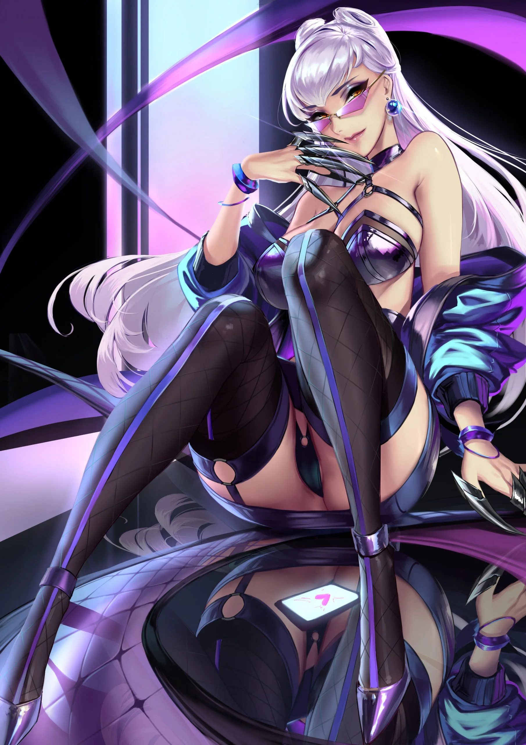 [NO TEXT - ARTIST CG] CianYo KDA All Out Evelynn Hentai