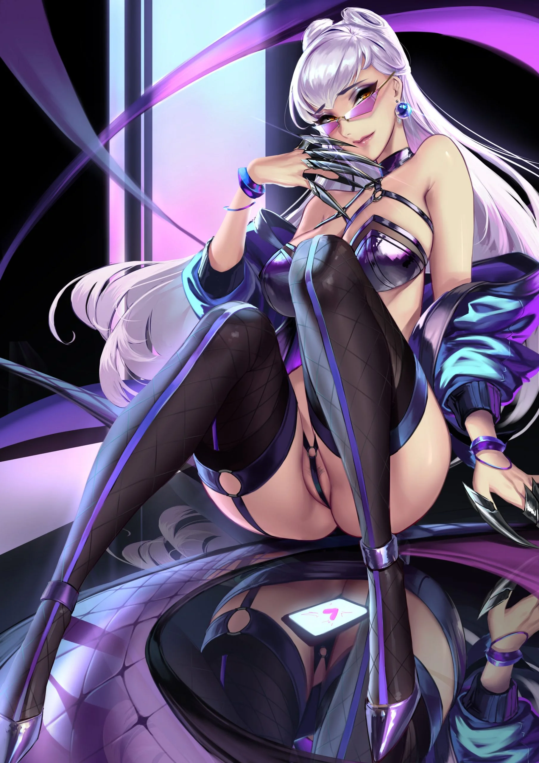 [NO TEXT - ARTIST CG] CianYo KDA All Out Evelynn Hentai