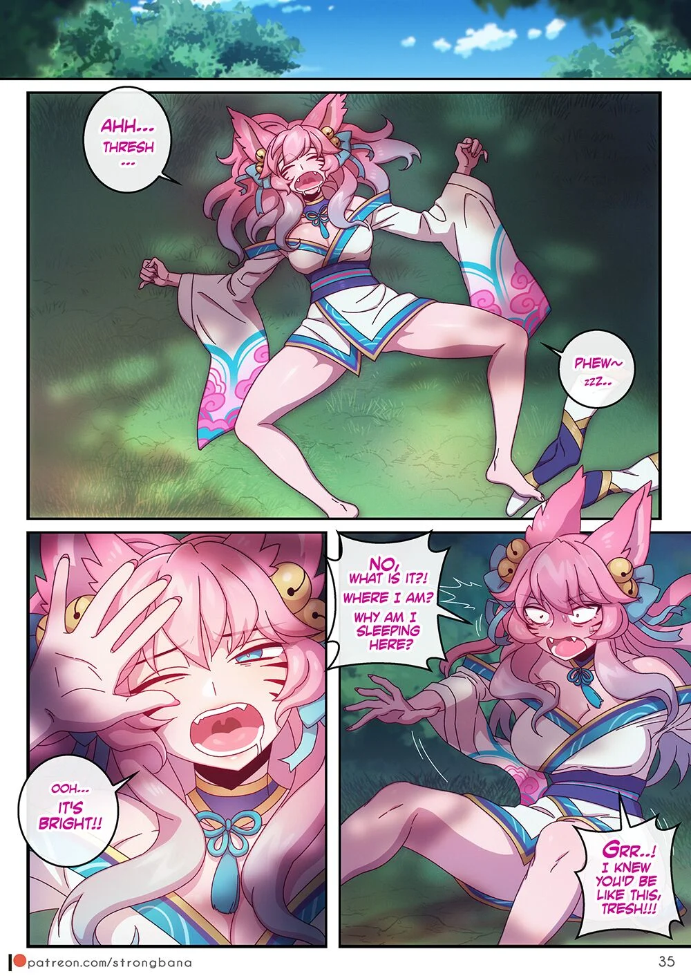 [ENG – DOUJIN] StrongBana ~ My Little Fox Hentai