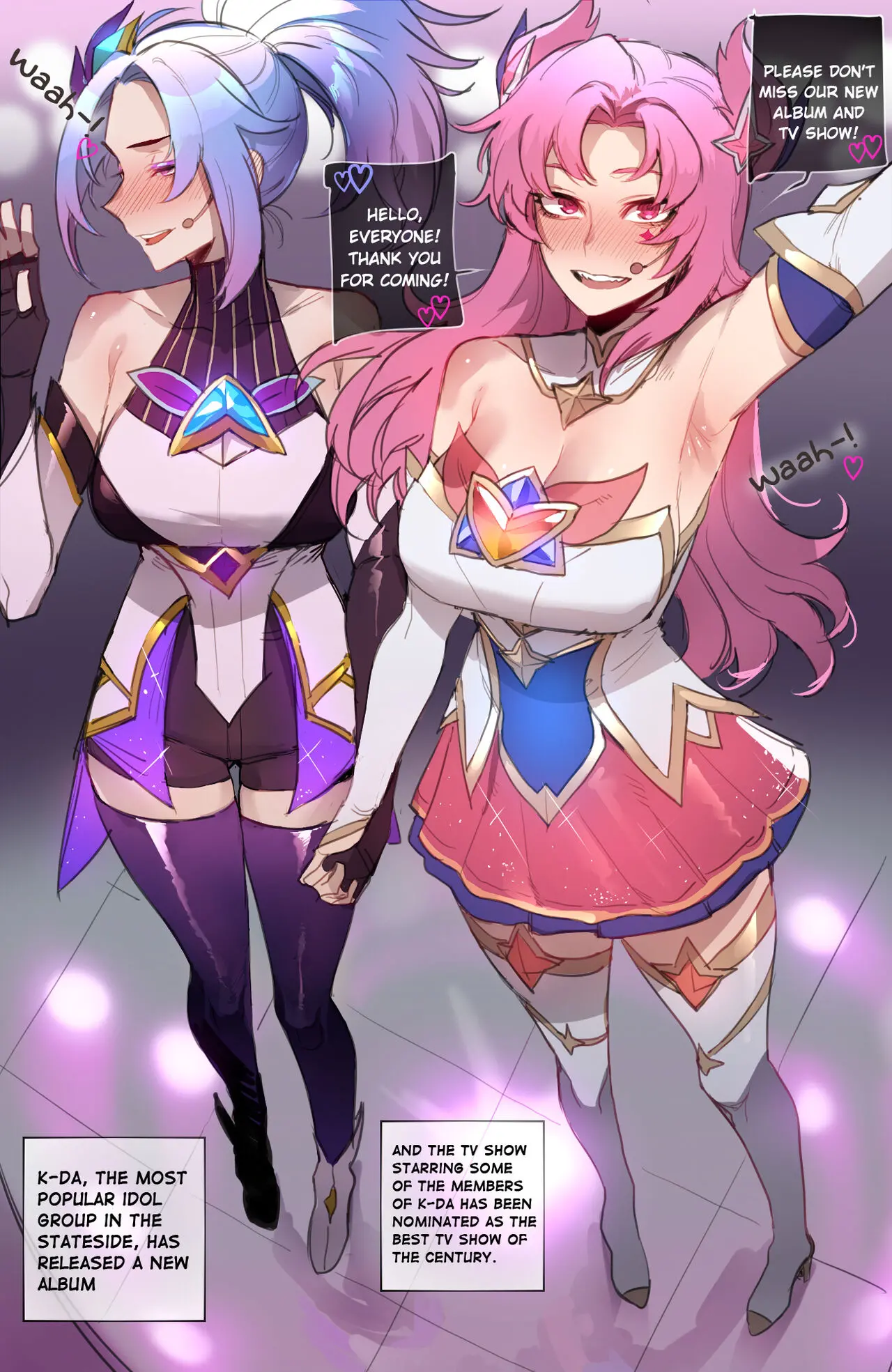 Star guardian akali porn comic