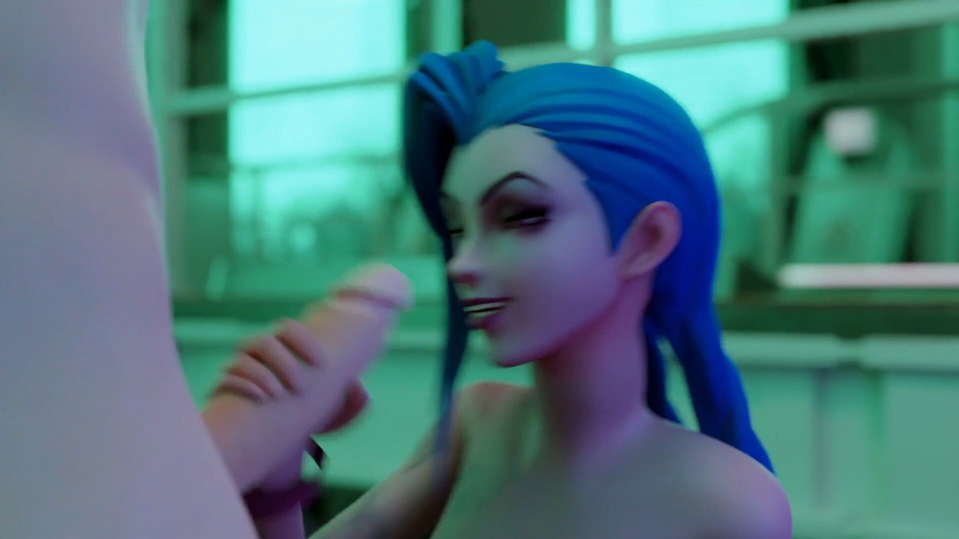 Jinx wants to taste your cock! [TheCount] Hentai