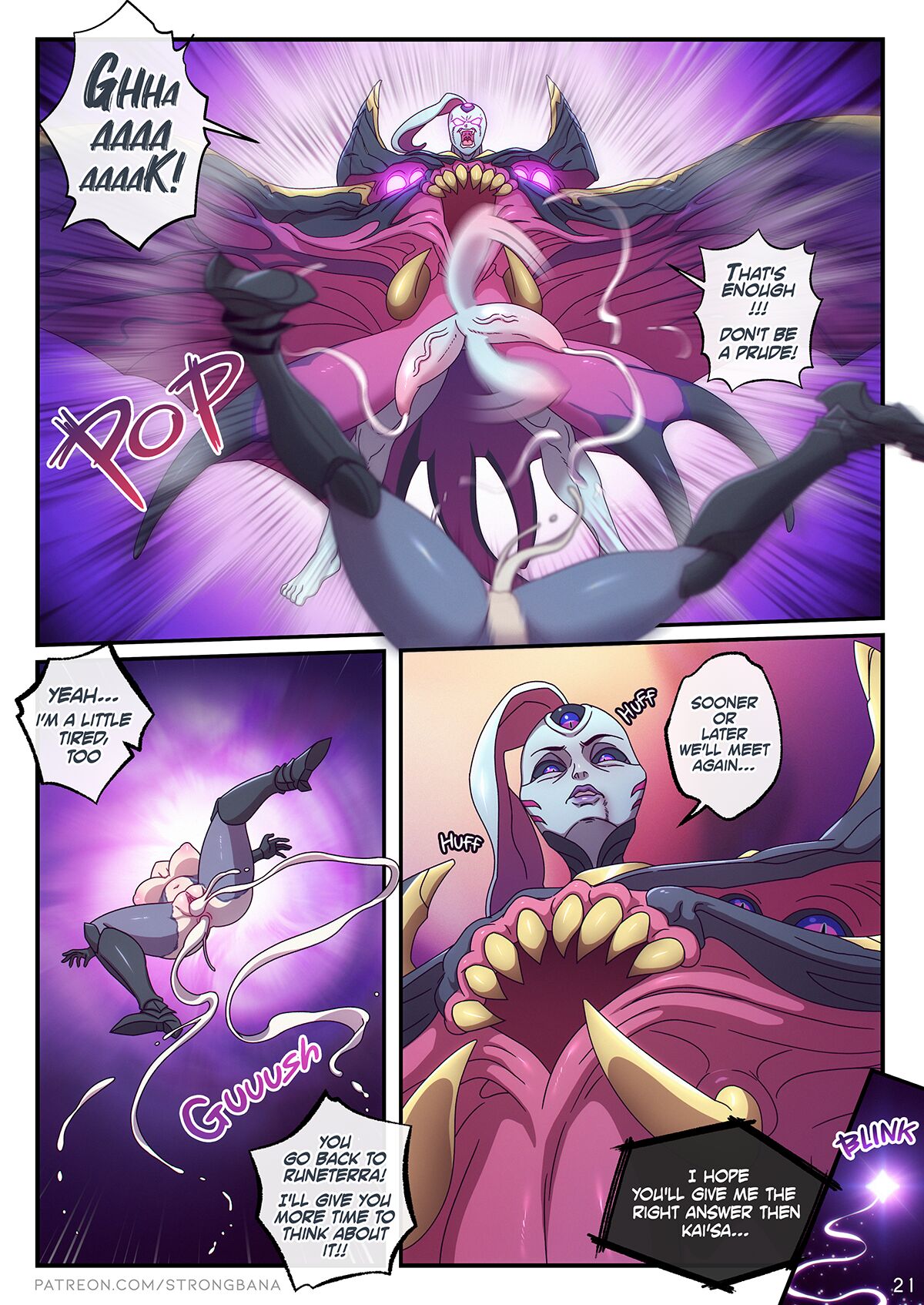 [ENG - DOUJIN] StrongBana ~ Daughter Of The Void Hentai