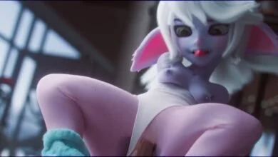[Gurobase] Tristana is hungry to get fucked Hentai