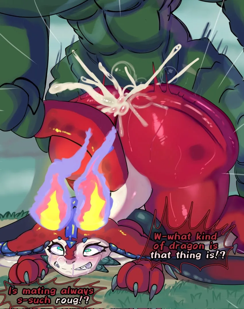 Smolder’s tail curls invitingly as secrets unfold